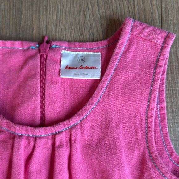 ((4 PIECE)) HANNA ANDERSSON SIZE 8 DRESS BUNDLE 100% COTTON (ONE NWT!) - Picture 6 of 14